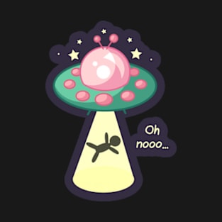 Oh nooo... (Alien Abduction) T-Shirt