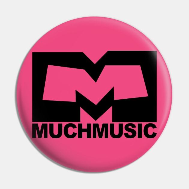 MuchMusic 90's bootleg Pin by tsengaus