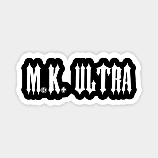 M. K. ULTRA /Darker Brothers: 2-Sided Magnet