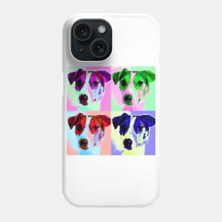 Jack Russell Terrier Pop Art Design Phone Case