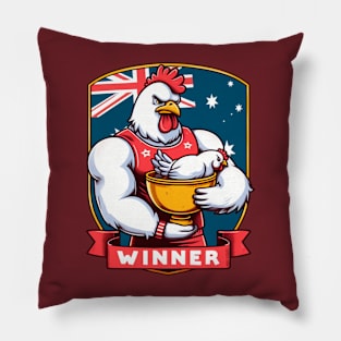 Winner Winner Chicken Dinner Pillow