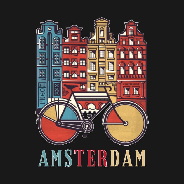 Amsterdam by Honu Art Studio