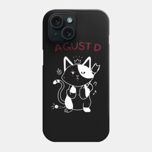 Agust D BTS Suga Min Yoongi CAT Phone Case