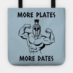 More plates more dates Tote