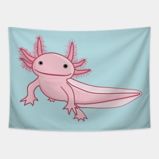 Cute Axolotl Tapestry