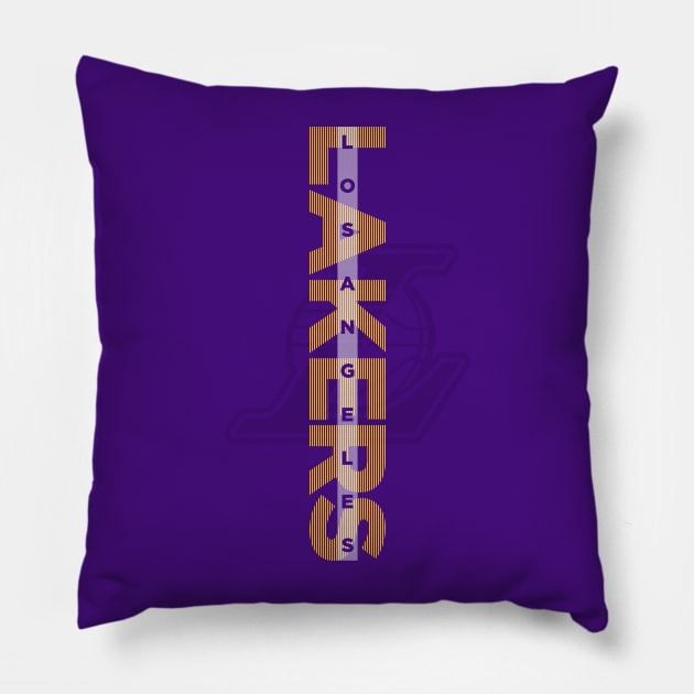 LA Lakers 4 Pillow by HooPet