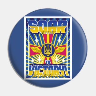 Ukraine Air Force - Soar to Victory Pin