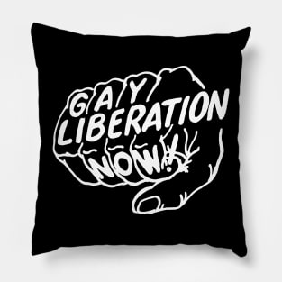 Gay Liberation Now! Pillow