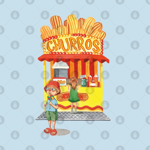 churros shop by Mako Design 