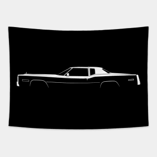 Cadillac Eldorado (1977) Silhouette Tapestry