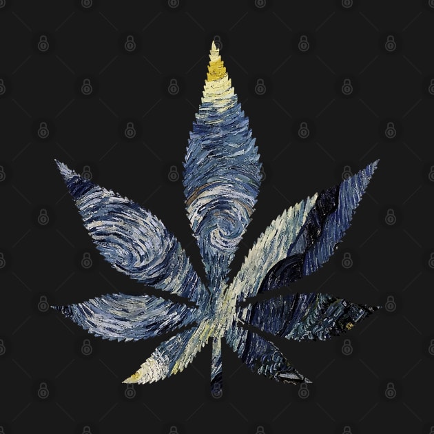 starry night weed by Lamink