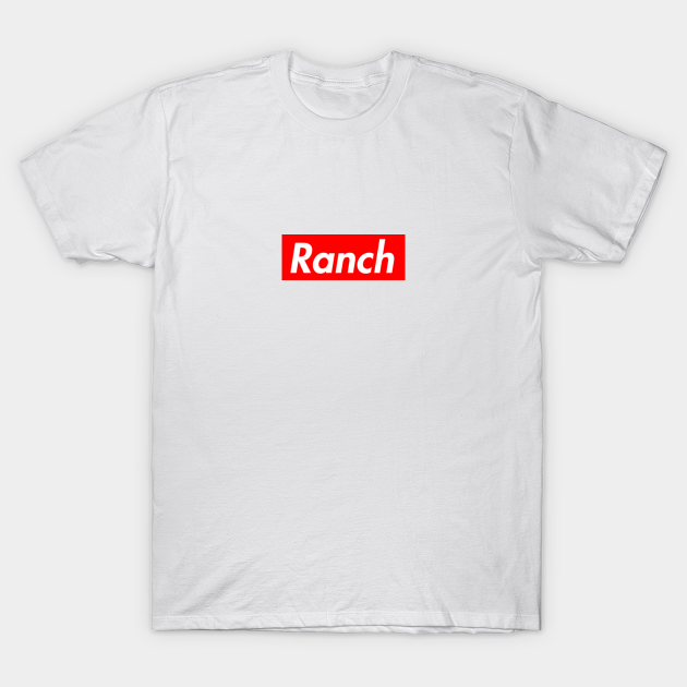 red supreme shirt