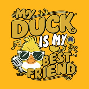 Do you have some? Singing duck kids t-shirt. T-Shirt