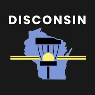 Wisconsin Disc Golf - Disconsin Dark T-Shirt