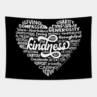 Heart Words of Kindness Tapestry