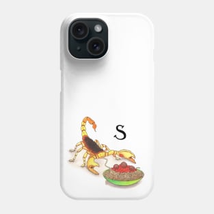 S is for Scorpion Phone Case