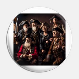 Pensioners as Pirates Pin