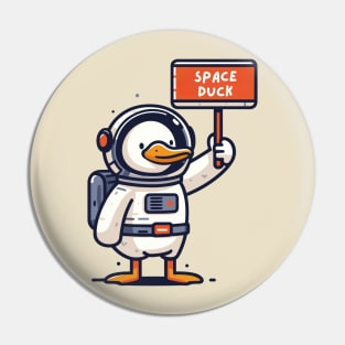 Space Duck Pin