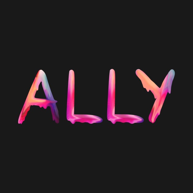 LGBTQ Ally by Colored Lines