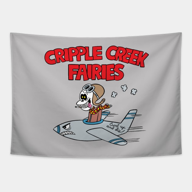 Cripple Creek Fairies Johnny Ryan Design Tapestry by lancegoiter