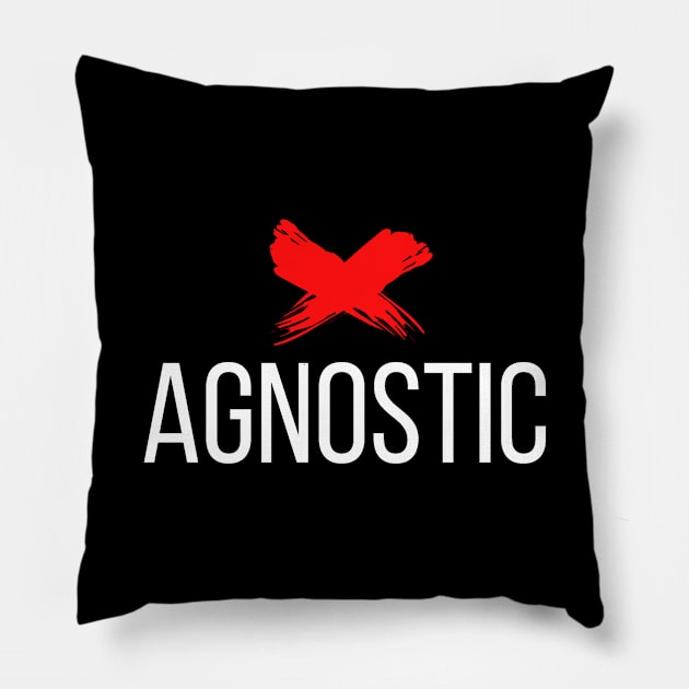 Ex Agnostic Pillow by SOCMinistries