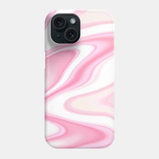 Pink abstract art Phone Case