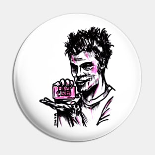 Durden Fight Club Soap Pin