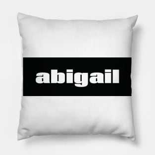 Abigail Pillow