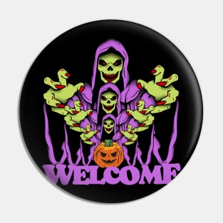 purple monster - halloween 2022 Pin