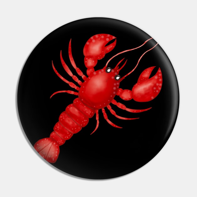 Shrimp Pin by Blue Sky Shop