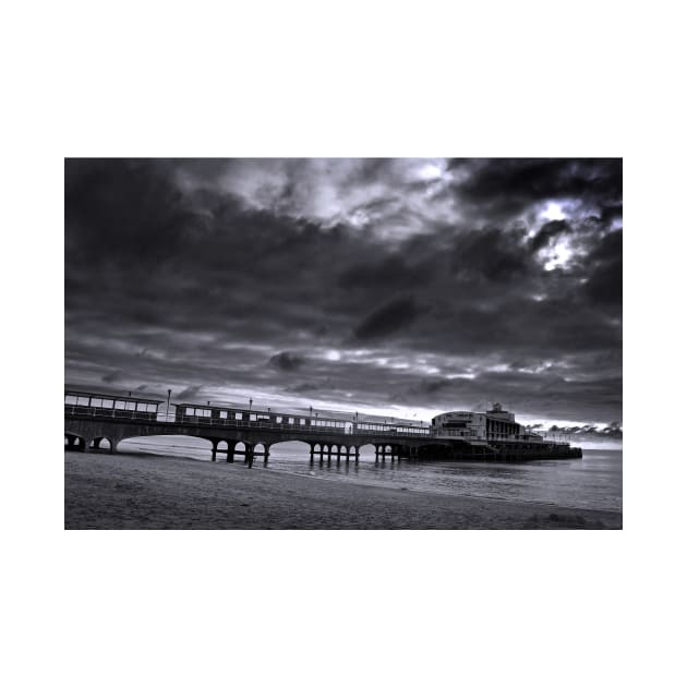 Bournemouth Pier And Beach Dorset by AndyEvansPhotos