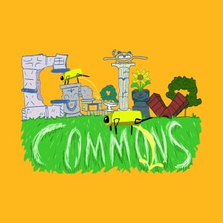 "Creative Commons" by @crudlydrawn T-Shirt