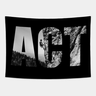 ACT Rock Climbing Tapestry