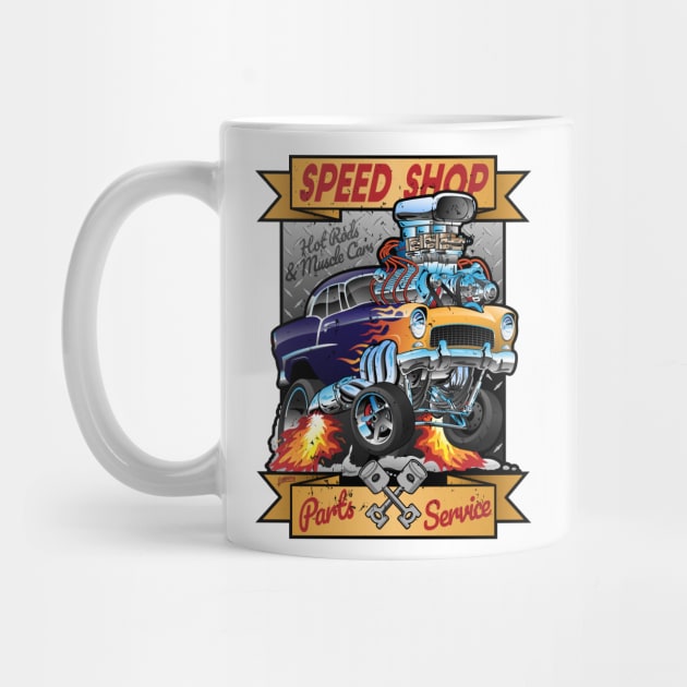 Hot Rod Coffee Mug