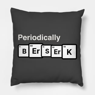 Periodic Table, Periodically Berserk Pillow
