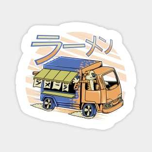 Hobbes food truck Magnet