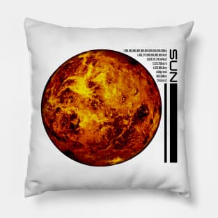 Sun's hot details Pillow