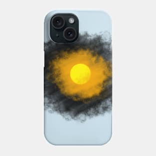 Burning sun Phone Case