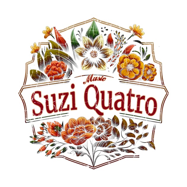 Suzi Quatro Flower Vintage by Itulah Cinta