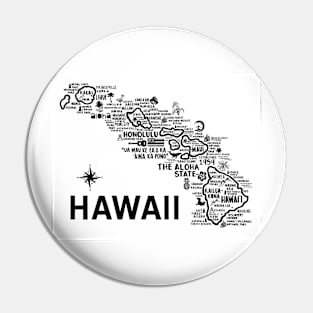 Hawaii Map Pin