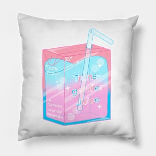 Transgender Juice Pride Juice Box Pillow