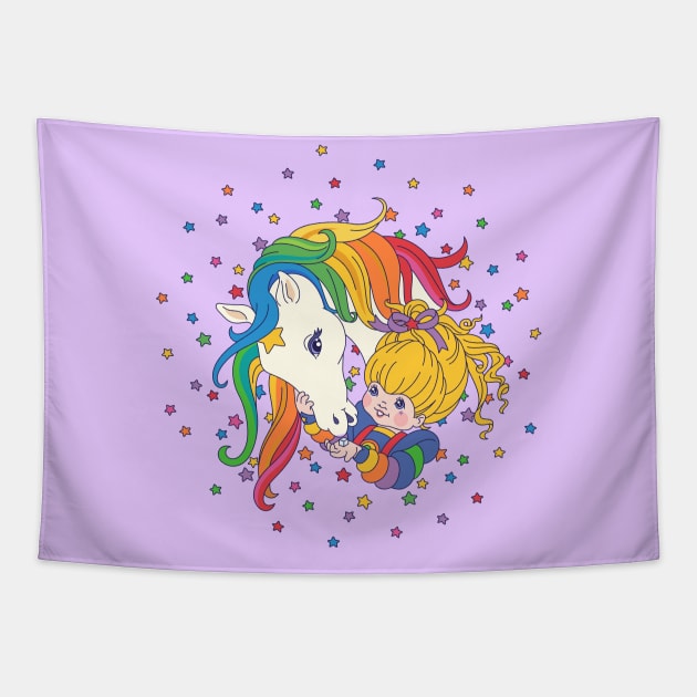 Rainbow & Starlite Tapestry by Starberry