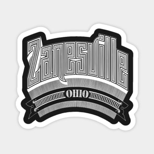 Vintage Zanesville, OH Magnet