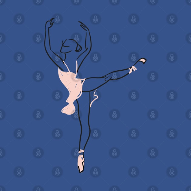 Ballerina Dancer by Mako Design 
