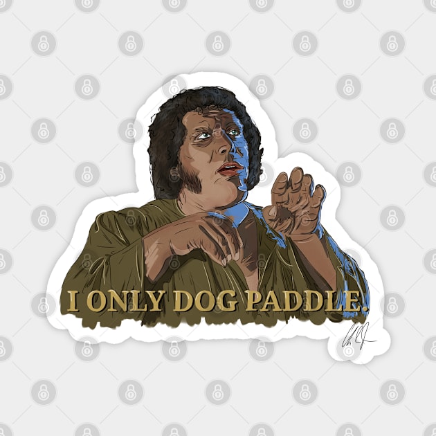 Princess Bride: Giants Dog Paddle Magnet by 51Deesigns
