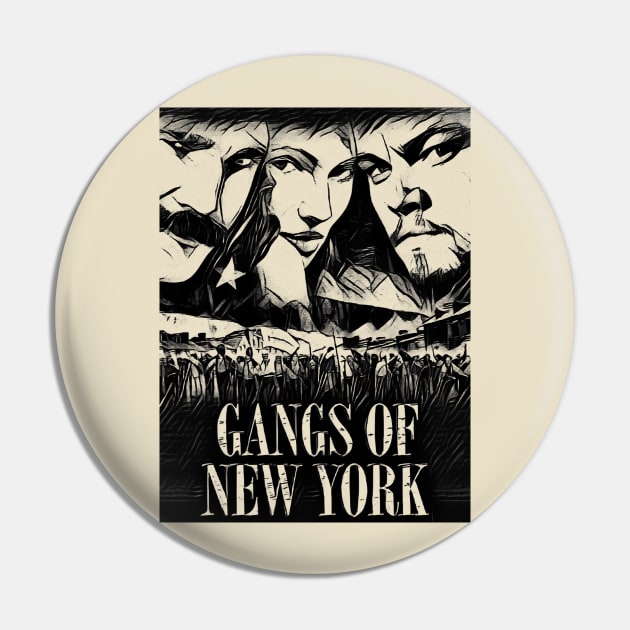 gangs of new york Pin by RetroScribbles