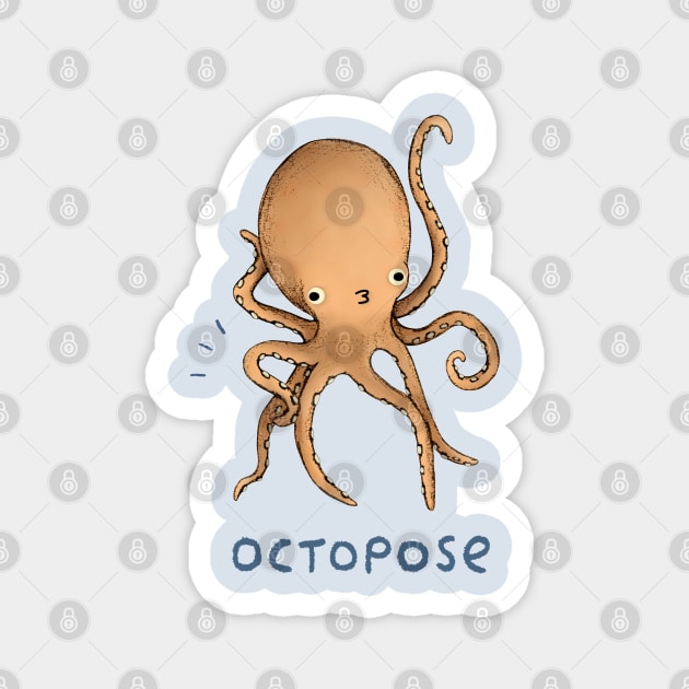 Octopose Magnet by Sophie Corrigan