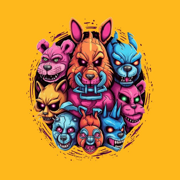 FNAF Epic Fan Art T-Shirt by ABART BY ALEXST 