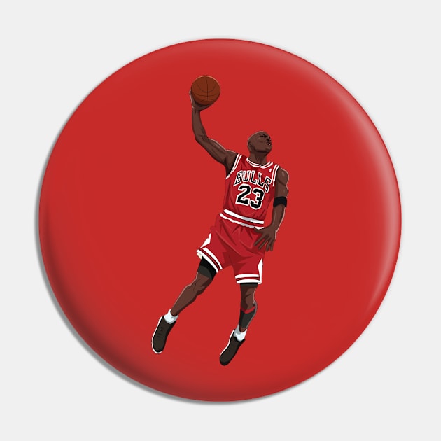 Michael Jordan Dunk Pin by xavierjfong