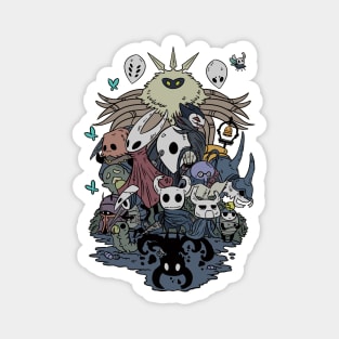 Hornet - Git Gud V1; Hollow Knight, Silksong Magnet for Sale by ateaart